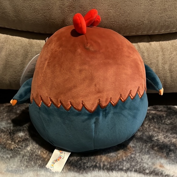 🐔Squishmallows Reed the Red & Blue Rooster 8” NWT - Picture 4 of 4